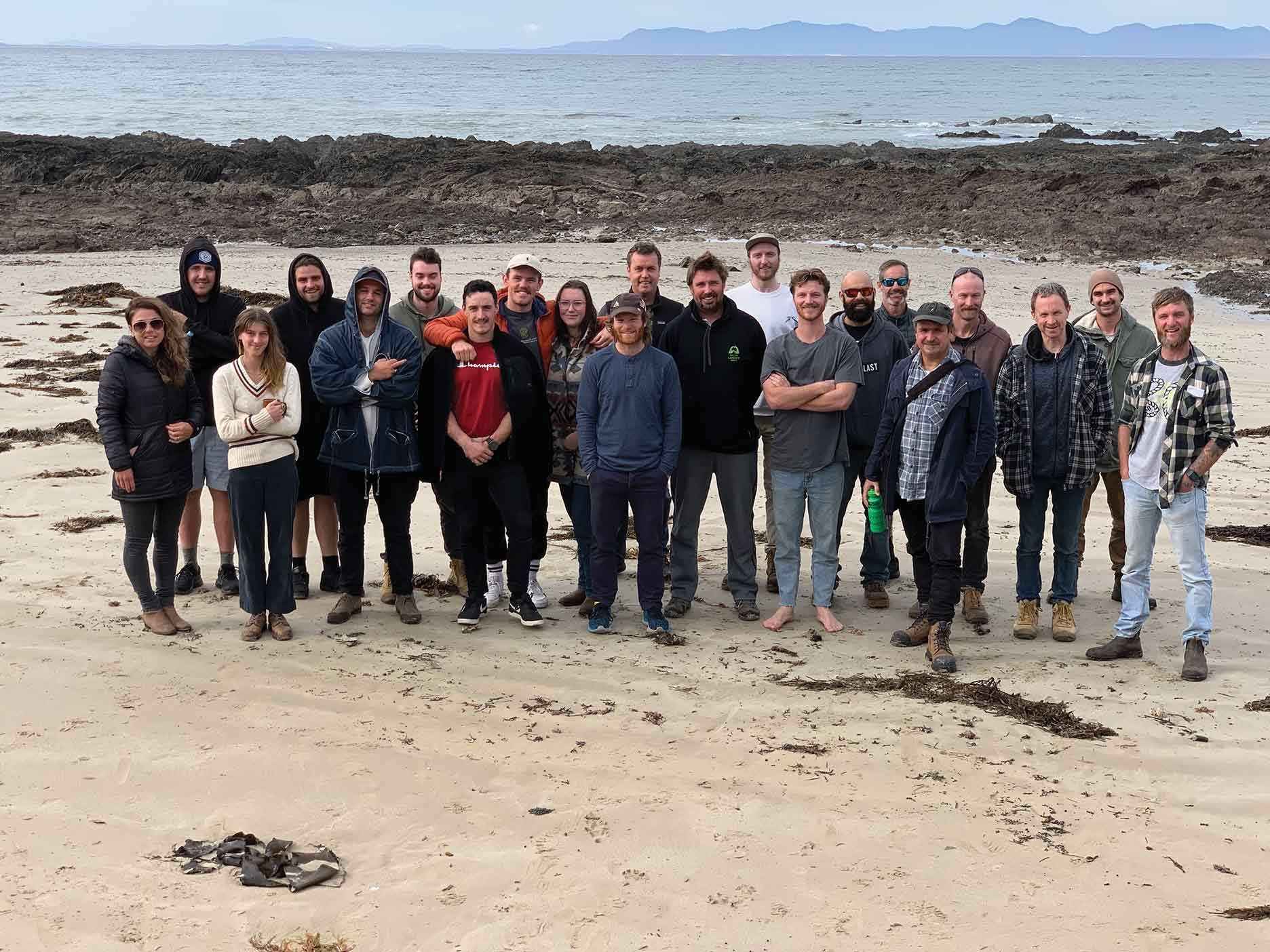 The BCLN team on their annual team building trip at Walkerville.