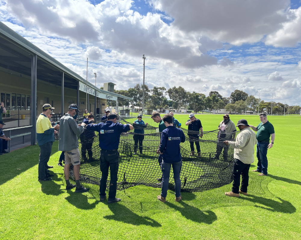 The group held a pest animal workshop in March at the Ouyen football ground.