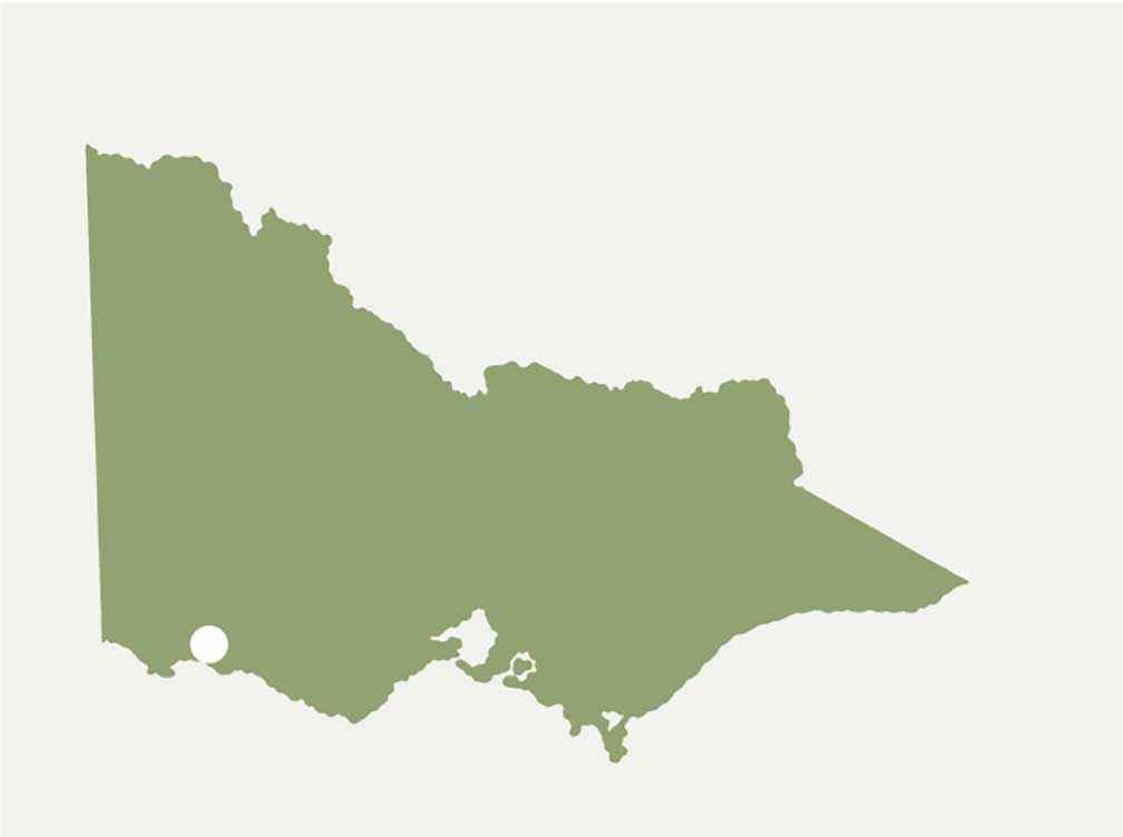 Location map - Basalt to Bay Landcare Network area