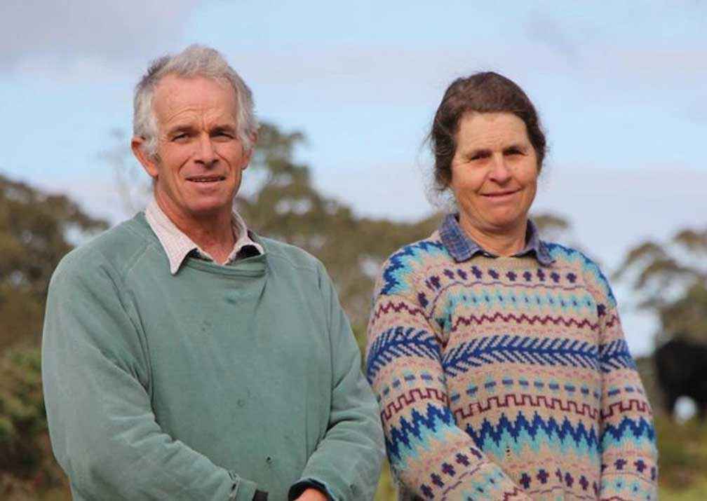 Andrew and Ros Bradey have dedicated 20 per cent of their sheep and cattle property to conservation and been active in landscape-scale conservation projects across the region for more than 30 years. 