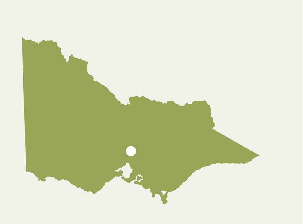 Location of Strath Creek Landcare Group