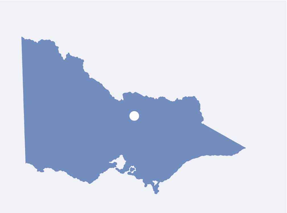 Location of the Strathbogie Ranges.